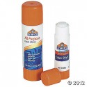 Elmer's glue sticks: .77 oz. vs. .21 oz.
