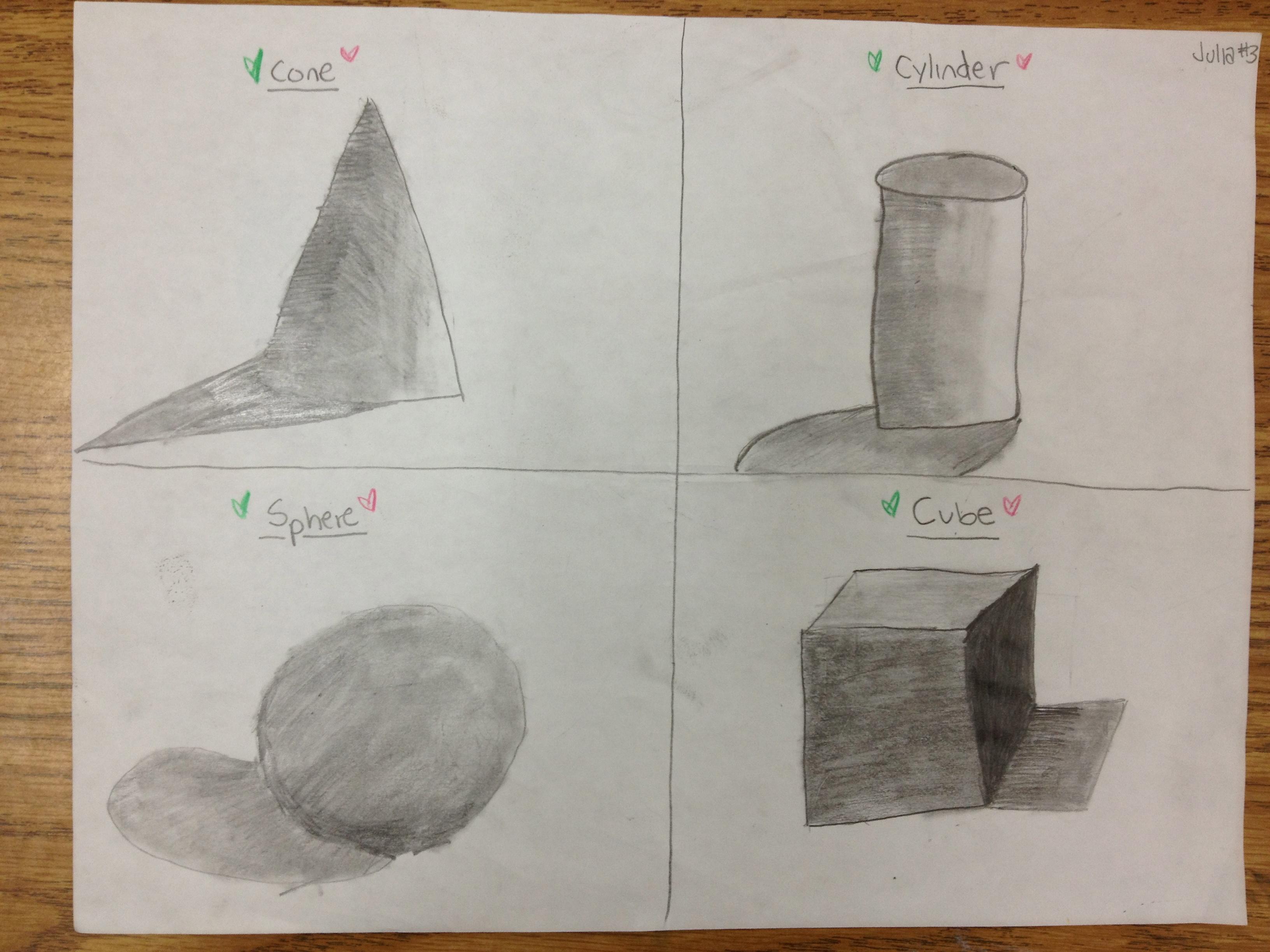 Drawing And Shading Forms K 6 Artk 6 Art