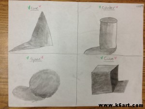 drawing and shading forms