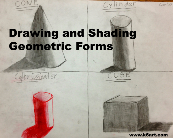 drawing and shading geometric forms