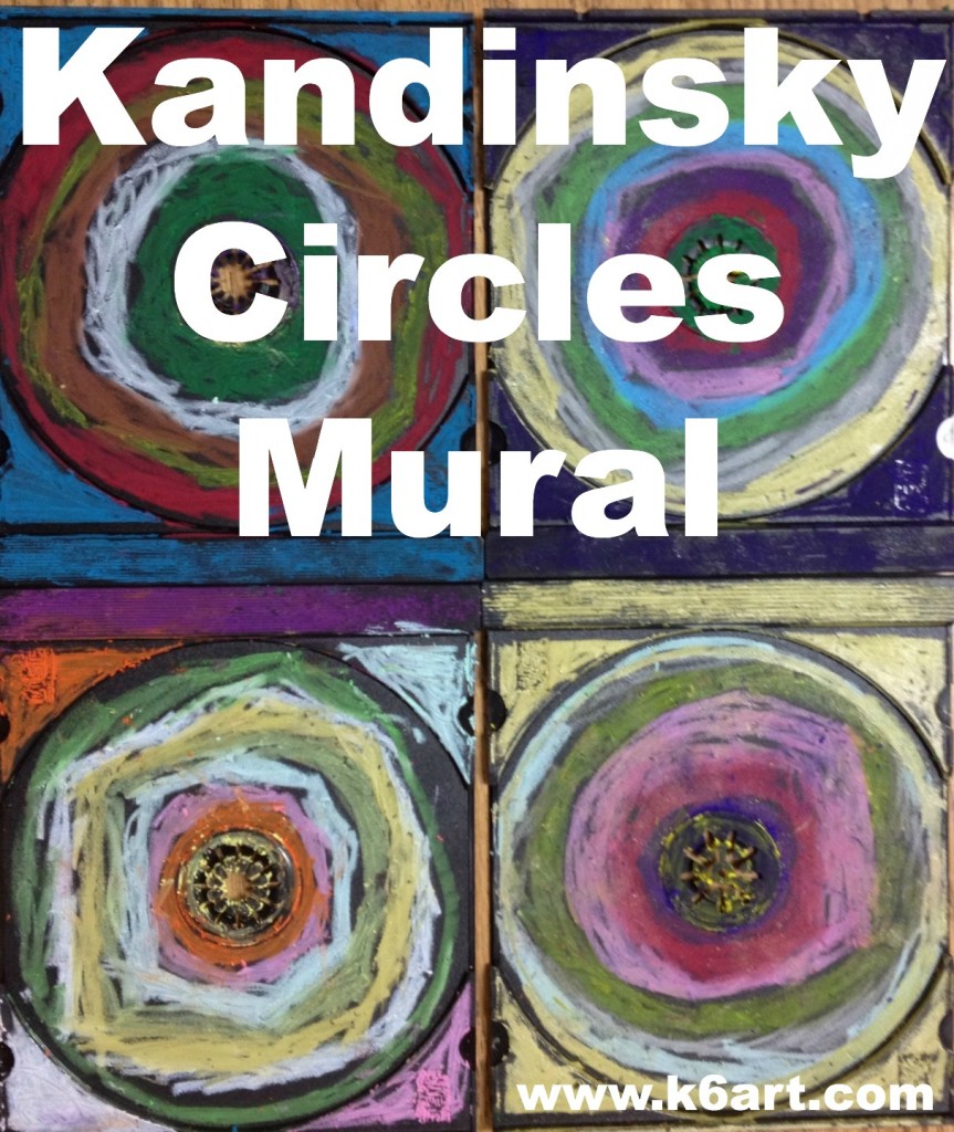 kandinsky circles mural