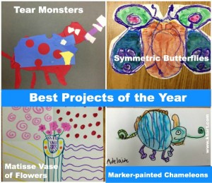 Best Art Projects of the Year: Kindergarten - K - 6 ArtK – 6 Art